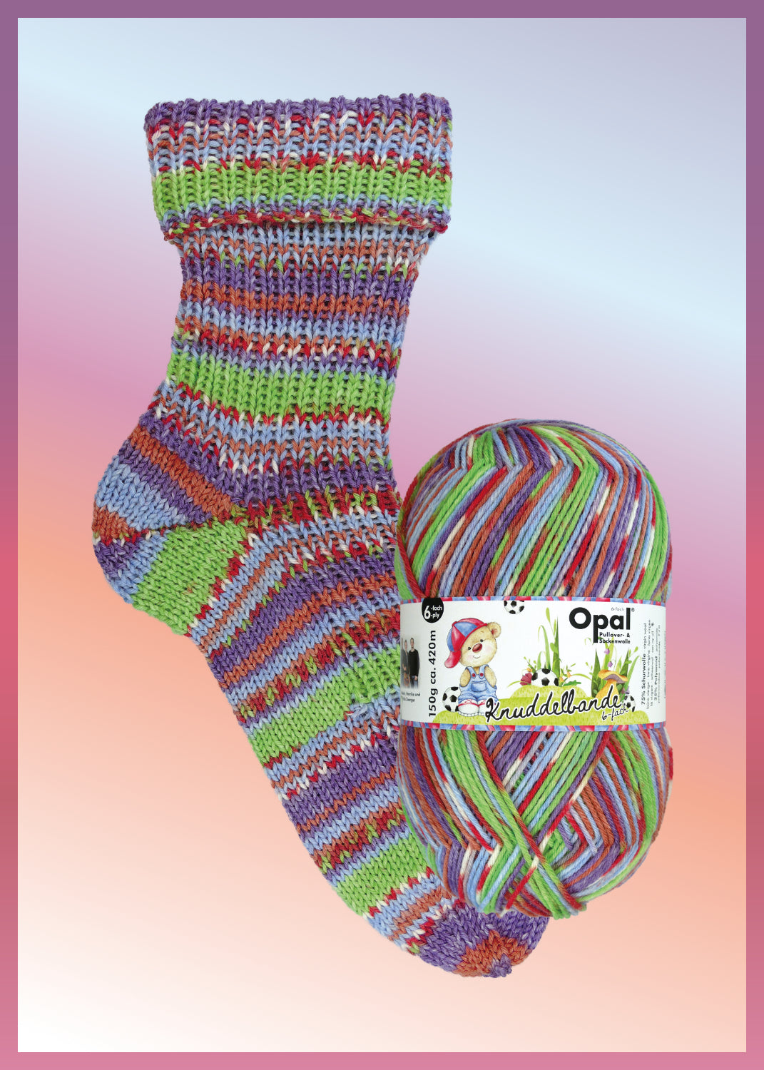 Opal 6-trådig – Knuddelbande