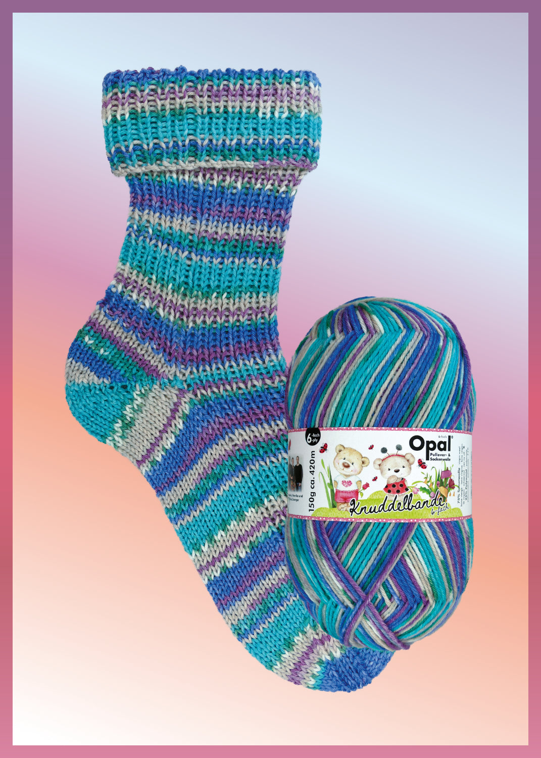 Opal 6-trådig – Knuddelbande