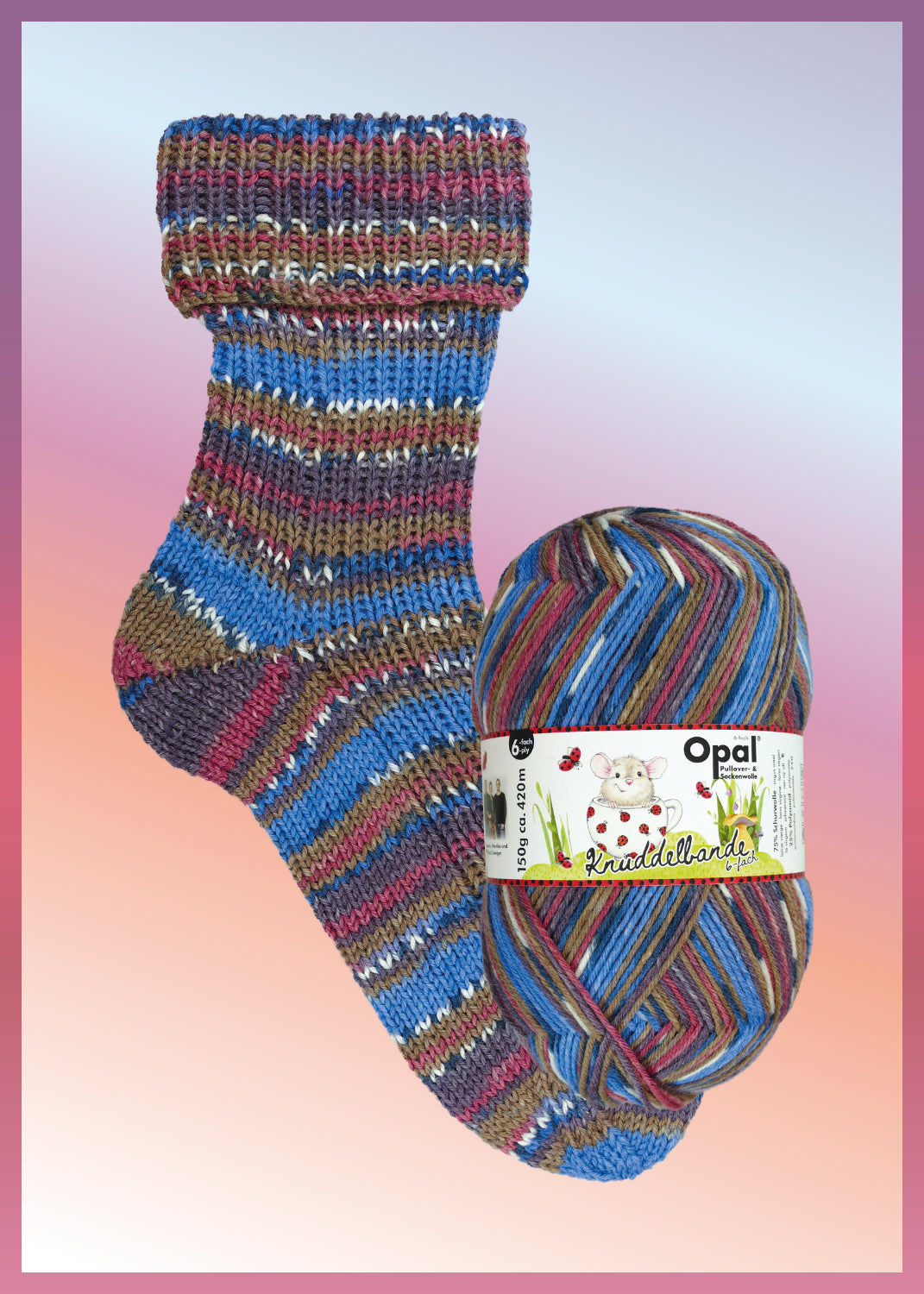 Opal 6-trådig – Knuddelbande
