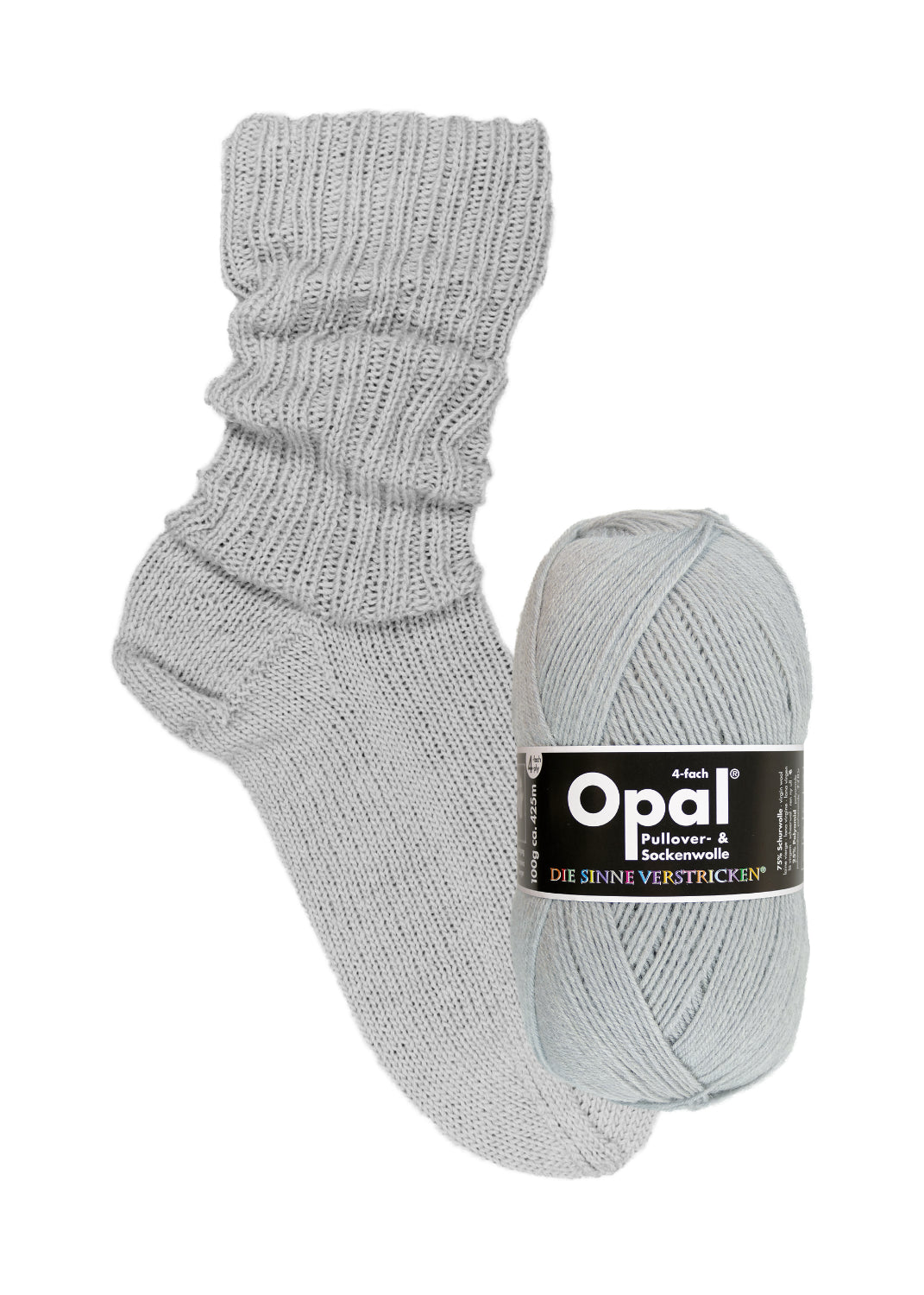Opal Uni 2020 – 4-trådigt enfärgat garn