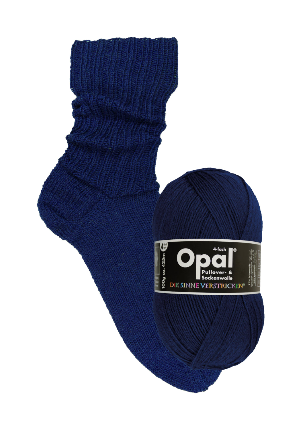 Opal Uni 2020 – 4-trådigt enfärgat garn