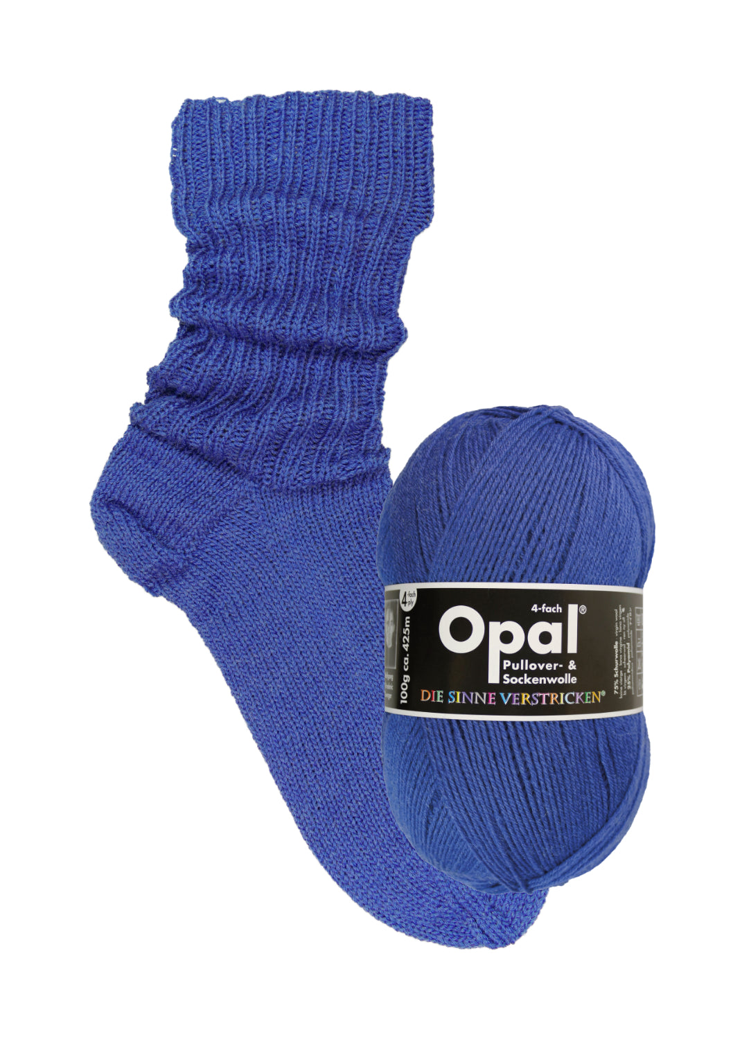 Opal Uni 2020 – 4-trådigt enfärgat garn